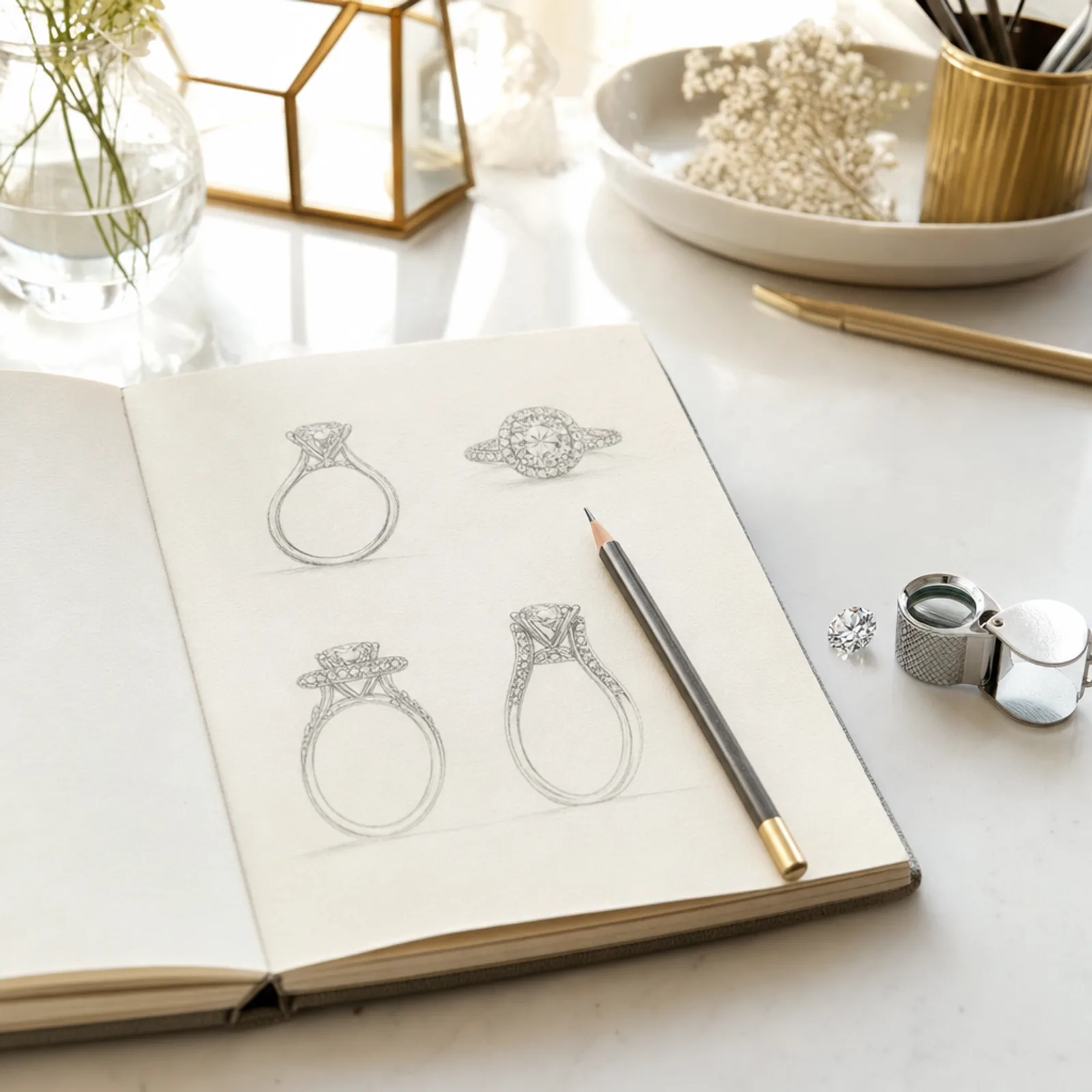 Dein Ring – Skizzen