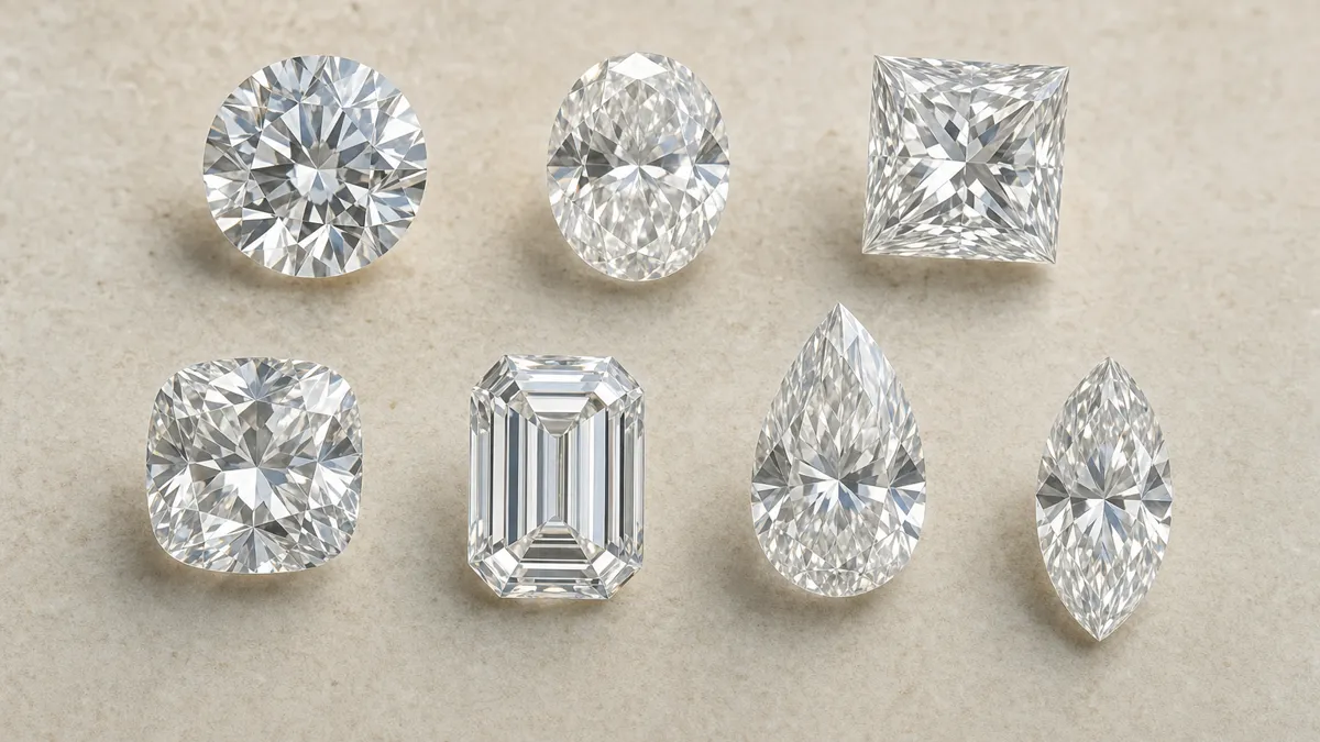 Rund, oval, Princess: Welche Diamantform passt?