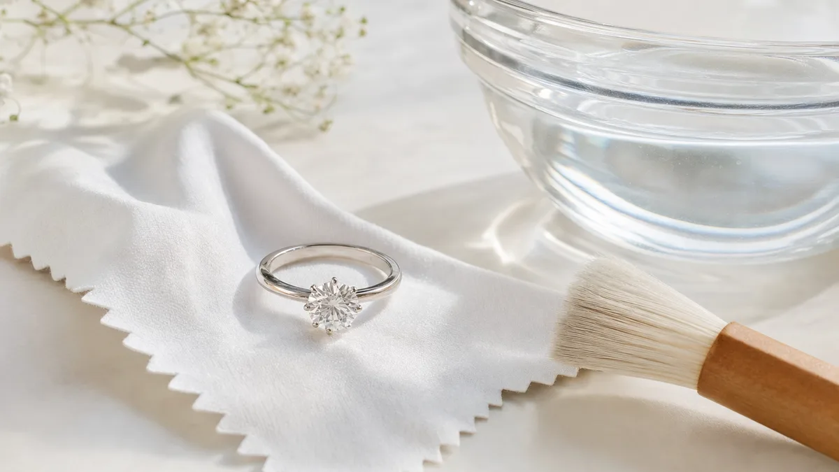Wie du deinen Ring pflegst, damit er ein Leben lang hält.
