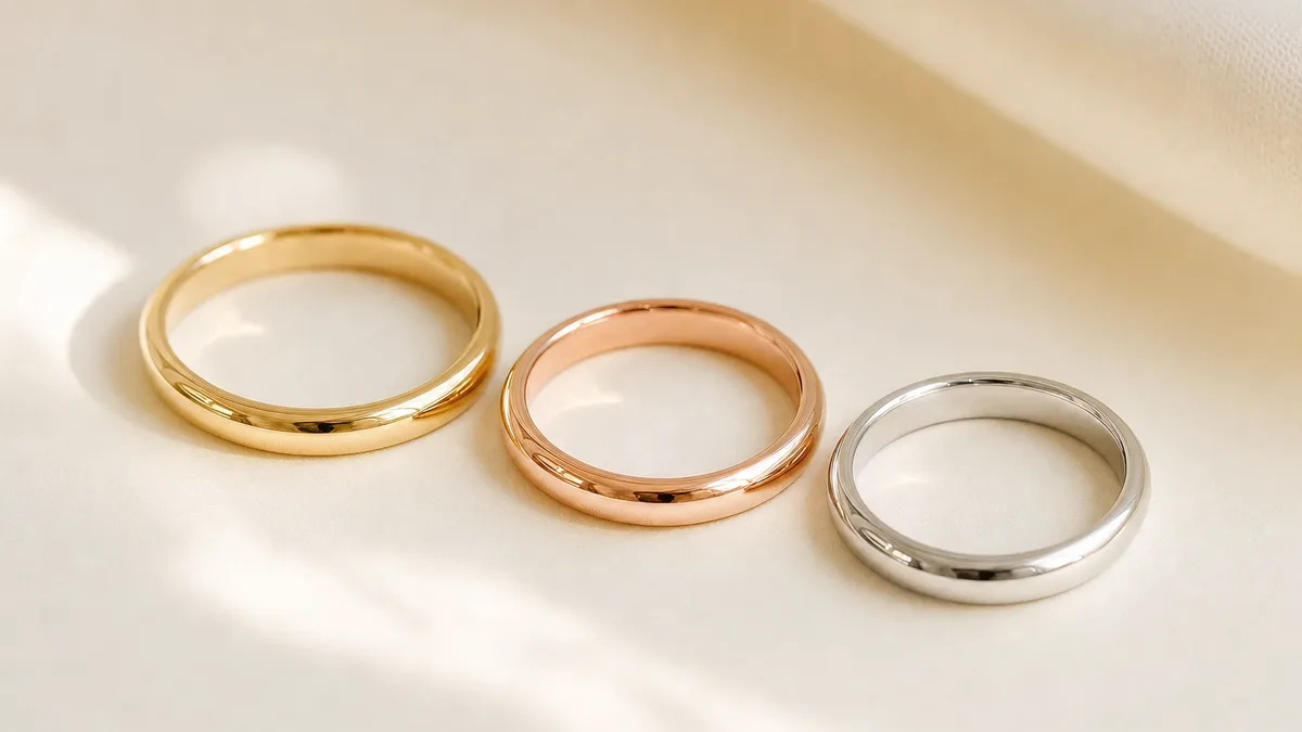 Gelb, Weiss, Rosé oder Platin: Welches Metall passt zu euch?